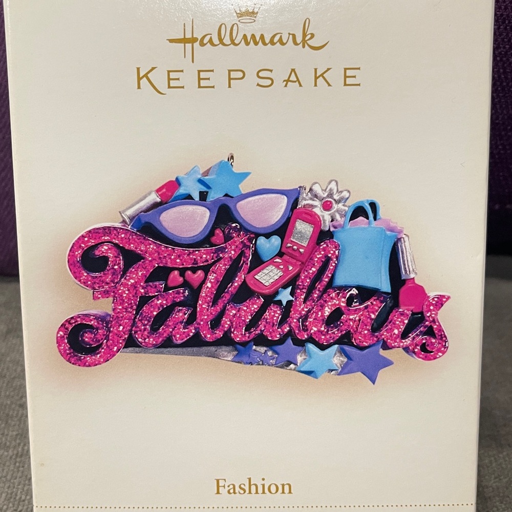 Hallmark keep sake ornament “fabulous”